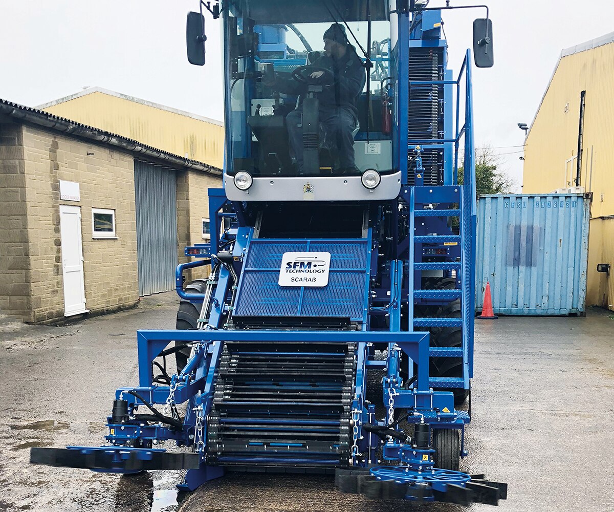 fruit-harvesting machine solution