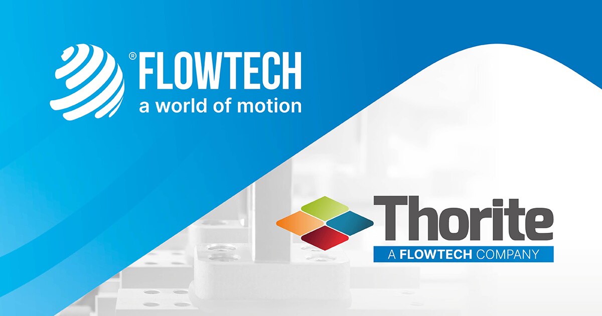 Flowtech and thorite logos