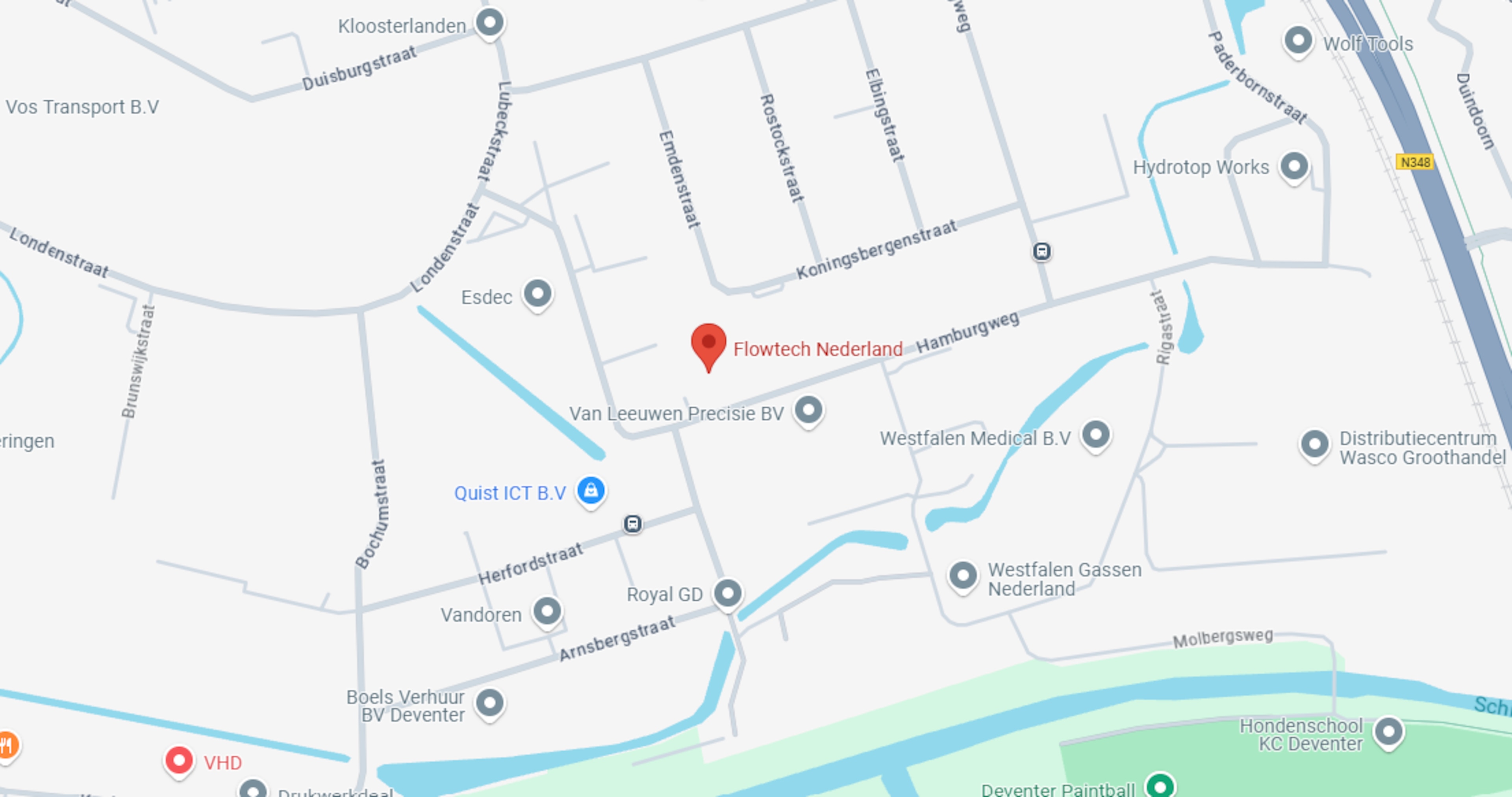 flowtech deventer map image