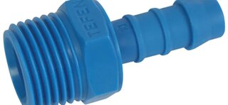 Tefen hose barbs